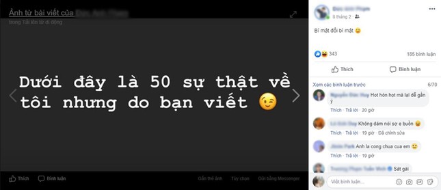 Trào lưu "50 sự thật về tôi nhưng do bạn viết", cơ hội "bóc phốt" bạn bè là đây chứ đâu! ảnh 3