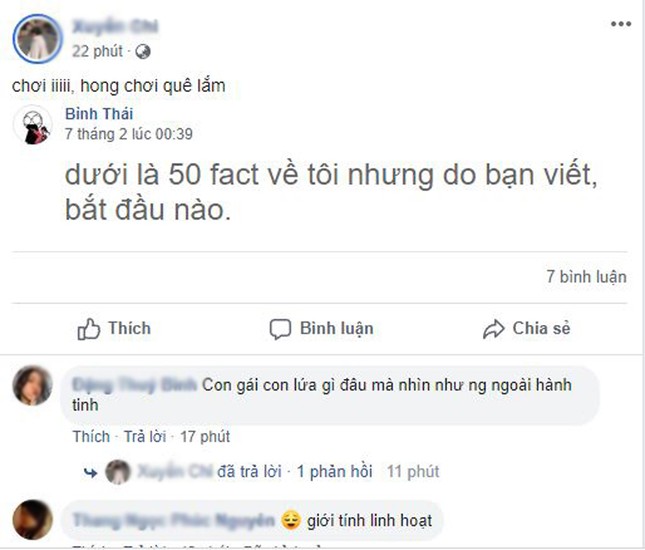 Trào lưu "50 sự thật về tôi nhưng do bạn viết", cơ hội "bóc phốt" bạn bè là đây chứ đâu! ảnh 5