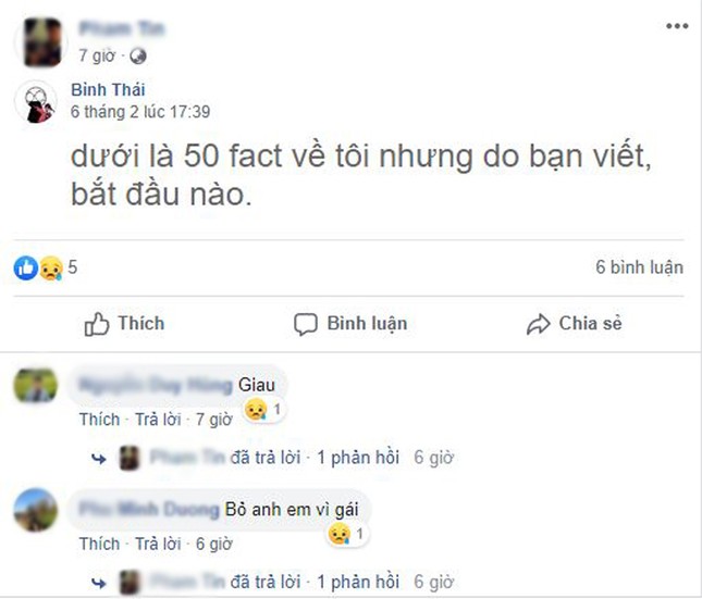 Trào lưu "50 sự thật về tôi nhưng do bạn viết", cơ hội "bóc phốt" bạn bè là đây chứ đâu! ảnh 7