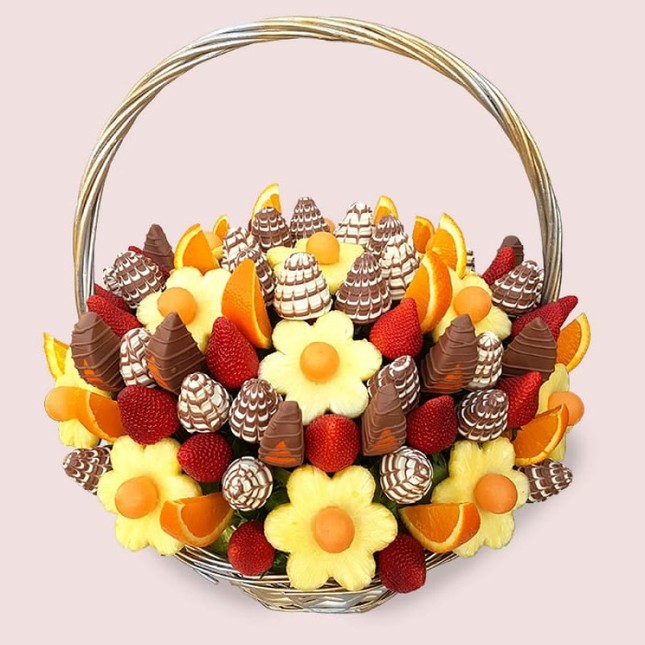 Sườn nướng và những bó hoa độc đáo làm từ đồ ăn cho dịp Valentine ảnh 4
