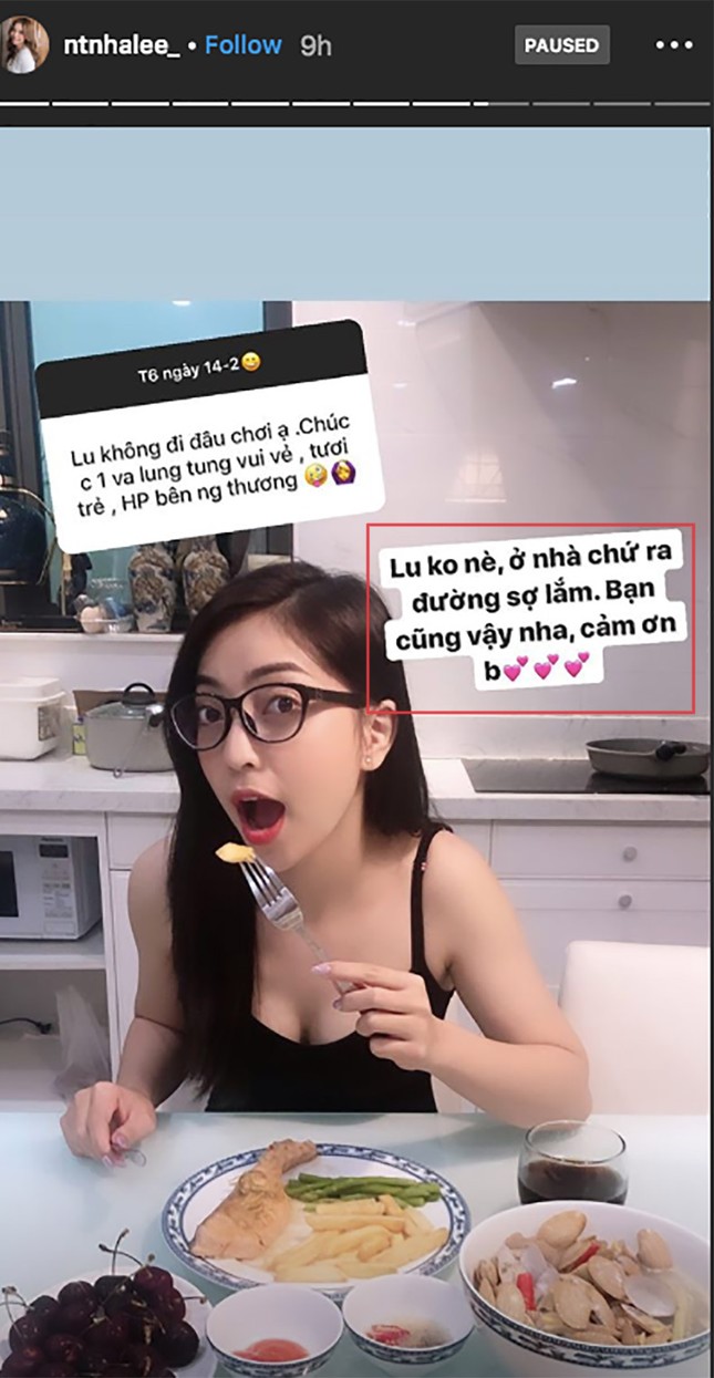 Đang lục đục với tình mới, Nhật Lê công khai "thả tim" hình ảnh của Quang Hải đúng ngày Valentine ảnh 3