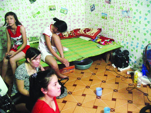 Một phòng trọ của nữ công nhân tại KCN Thăng Long, Hà Nội Ảnh: Ngọc Mai