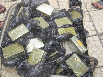 Trước đó, một vụ vận chuyển 265 bánh heroin đã bị bắt giữ tại Bắc Ninh