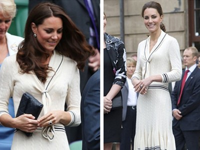 Kate Middleton diện đồ cũ vẫn rạng ngời
