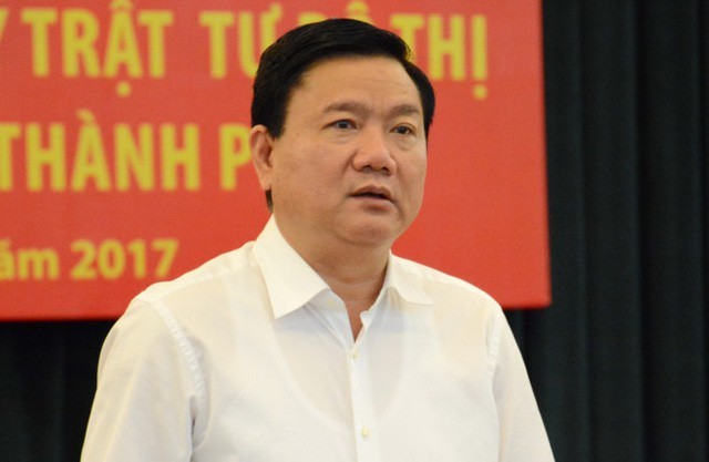 Cựu Bộ trưởng GTVT Đinh La Thăng.