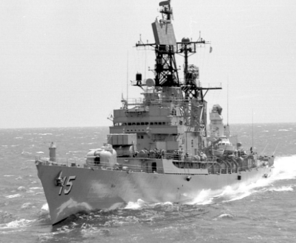 Tàu khu trục Preble của Hải quân Mỹ. (Ảnh: Wikipedia)