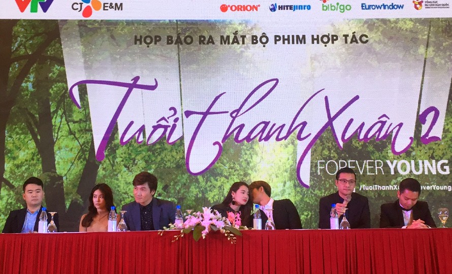 Dàn sao trẻ trung Tuổi thanh xuân 2 ra mắt tại Hà Nội