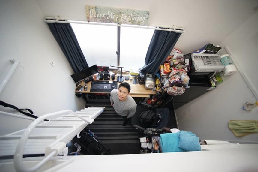 Giới trẻ Tokyo xoay sở thế nào ở căn hộ siêu nhỏ 'duỗi chân không nổi'?