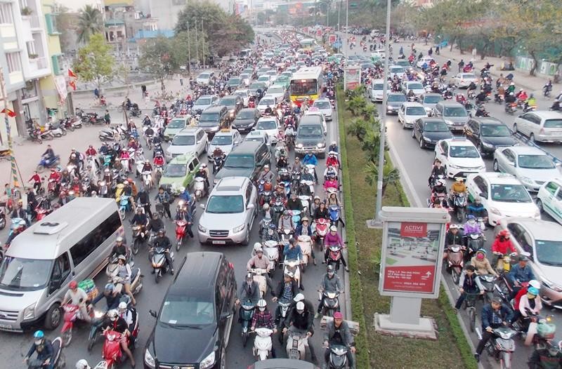 Điều chỉnh, tổ chức lại giao thông trên nhiều tuyến phố Hà Nội