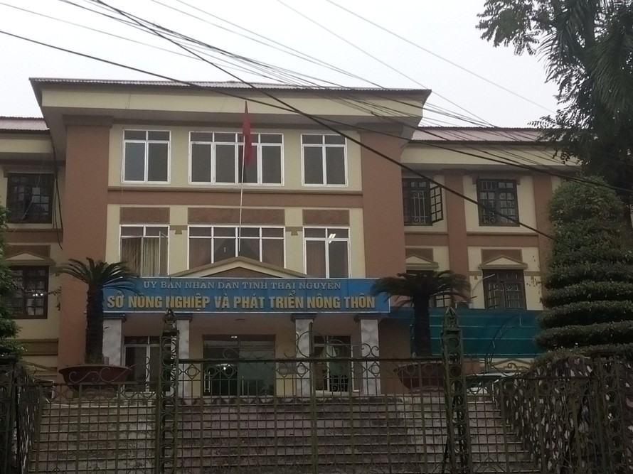 Sở Nông nghiệp và PTNT tỉnh Thái Nguyên.
