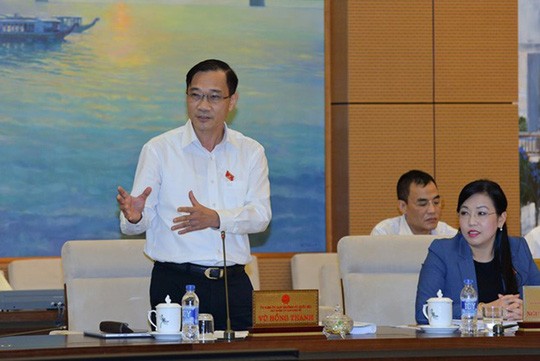Chủ nhiệm Uỷ ban Kinh tế của QH Vũ Hồng Thanh đề nghị cân nhắc kỹ việc tăng thêm sản lượng khai thác dầu thô.