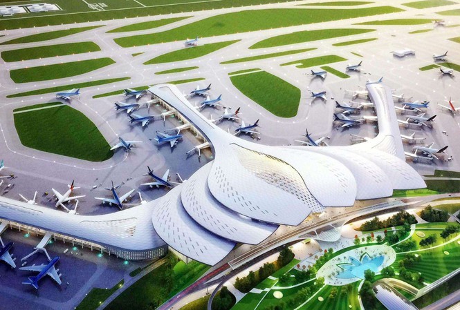 Mô hình sân bay Long Thành - Đồng Nai