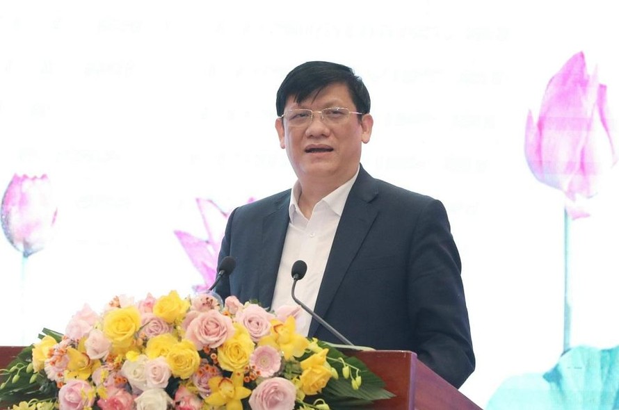 Bộ trưởng Bộ Y tế Nguyễn Thanh Long (Ảnh Như Ý)