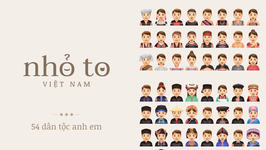Chàng trai mượn biểu tượng emoji để kể câu chuyện văn hóa Việt Nam