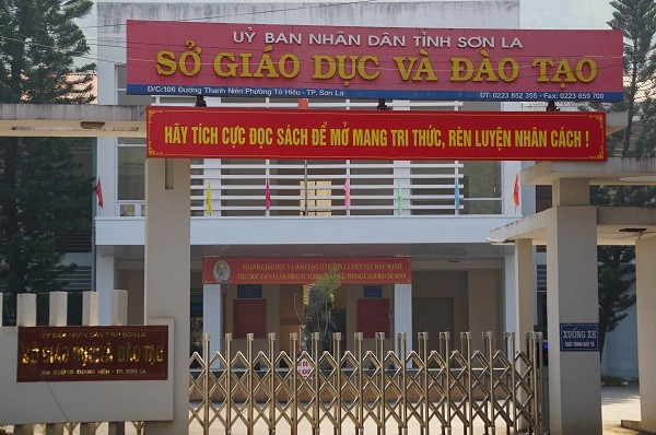 Sở GD&ĐT tỉnh Sơn La, nơi nhiều cán bộ dính tiêu cực nâng điểm.