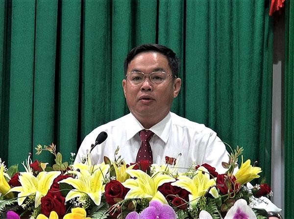 Ông Nguyễn Bá Hùng, Chủ tịch UBND huyện Long Điền, tỉnh Bà Rịa-Vũng Tàu. Ảnh: Báo Bà Rịa-Vũng Tàu. 