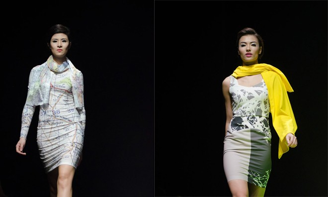 Hồng Quế, Ngọc Hân nổi bật ở Tuần lễ thời trang thu đông