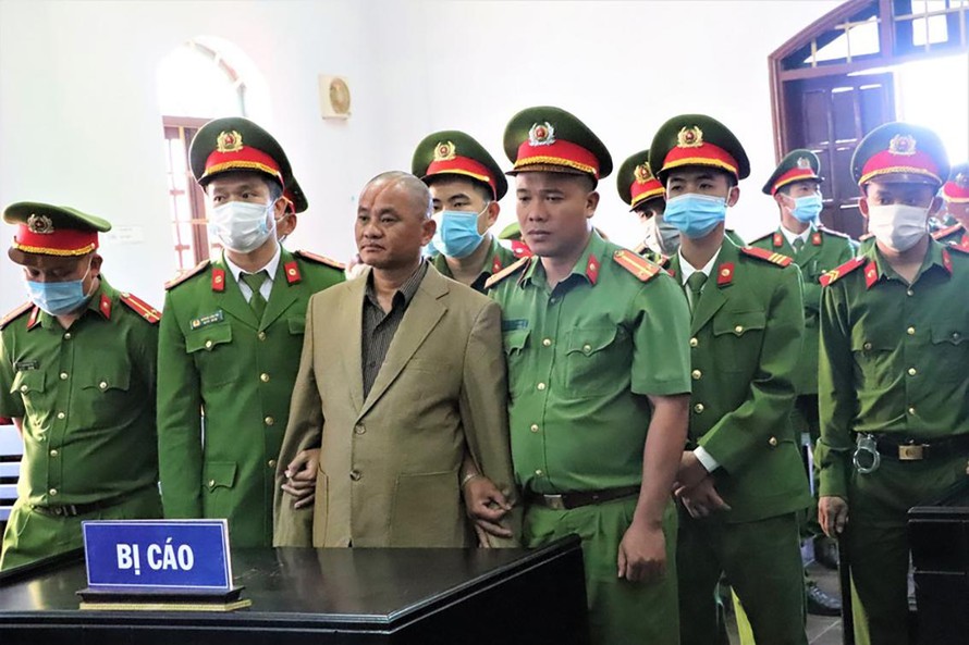 Bị cáo Đỗ Văn Minh tại phiên xét xử sơ thẩm