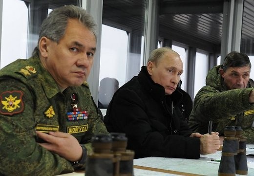 Tổng thống Putin đích thân chỉ huy diễn tập tên lửa đạn đạo 