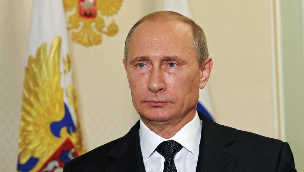 Tổng thống Nga Vladimir Putin cam kết Moscow sẽ làm hết sức để cuộc xung đột ở Ukraine được giải quyết thông qua đàm phán. Ảnh: RIA Novosti
