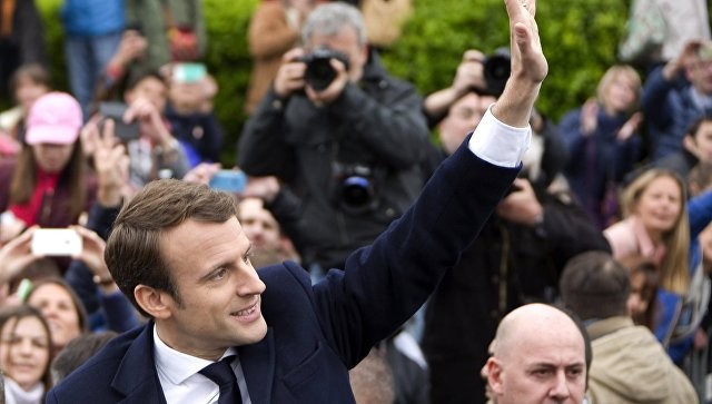 Tổng thống đắc cử Emmanuel Macron. Ảnh: RIA Novosti