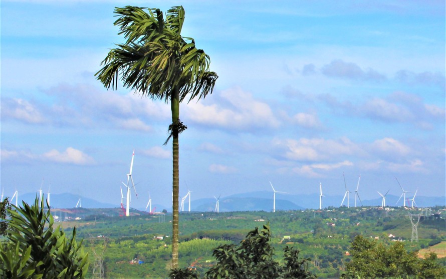 Một dự án điện gió tại Đắk Lắk