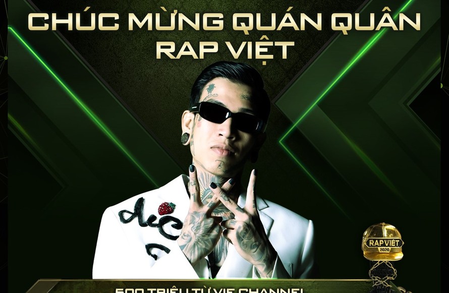 Dế Choắt vượt qua GDucky trở thành quán quân Rap Việt, khán giả 'sốc' trước kết quả