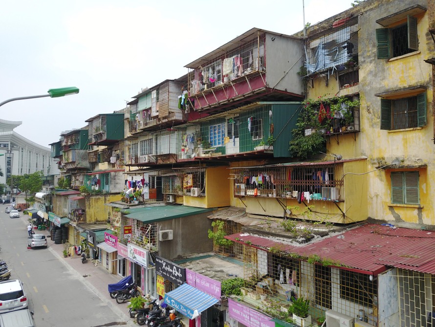 Cải tạo chung cư cũ tại Hà Nội rất ì ạch do thiếu cơ chế chính sách phù hợp , thủ tục còn phiền hà 
