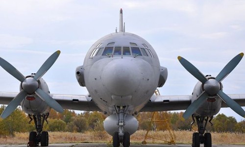 Máy bay đối kháng điện tử Ilyushin-22PP của Nga. Ảnh: Wingsjournal.
