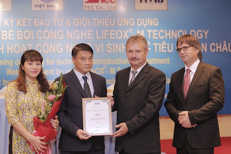 Công nghệ xử lý nước tiêu chuẩn Châu Âu đã tới Việt Nam