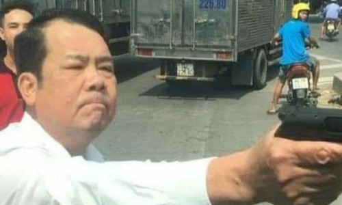 Đối tượng Nguyễn Văn Sướng bị bắt khẩn cấp về hành vi đe dọa giết người