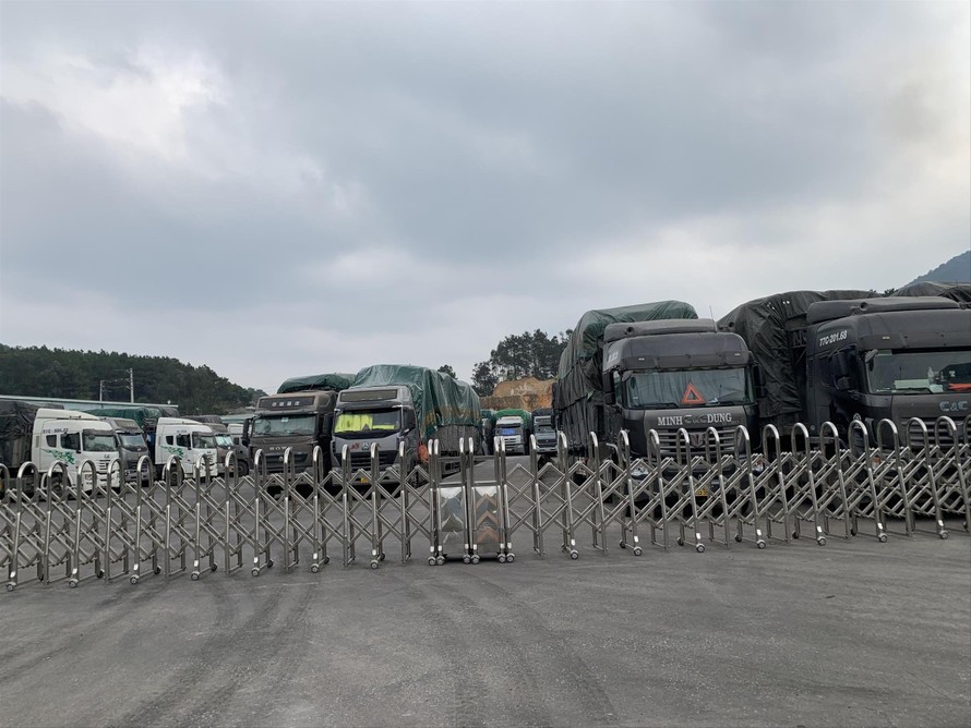 Trên 600 ô tô chở nông sản ùn tắc tại cửa khẩu Chi Ma, Lạng Sơn 