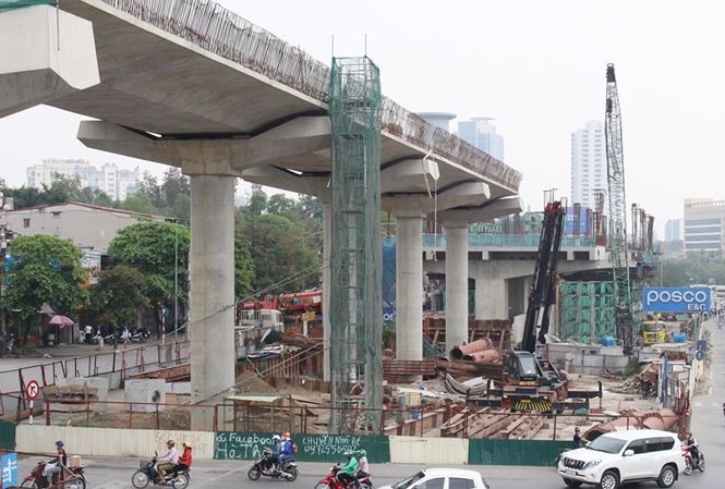Dự án đường sắt đô thị Nhồn - ga Hà Nội và nhiều dự án khác liên tục chậm tiến độ, đội vốn.