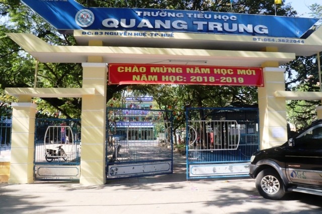 Trường Tiểu học Quang Trung - Huế.