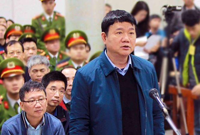 Ngoài hình phạt tù, ông Đinh La Thăng bị tuyên phải bồi thường 600 tỷ đồng trong vụ OceanBank.