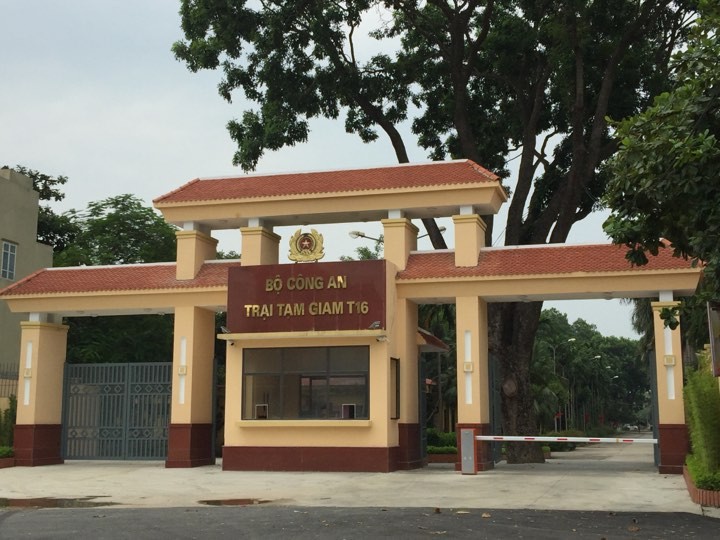 Trại giam T16, nơi hai tử tù đào tẩu. Ảnh: Nguyễn Hoàn