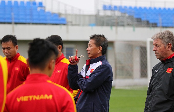 HLV Hoàng Anh Tuấn tự tin U20 Việt Nam sẽ có kết quả tốt trước U20 New Zealand.