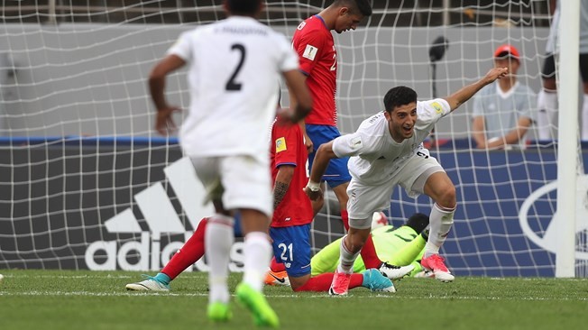 U20 Iran bất ngờ đánh bại U20 Costa Rica 1-0.