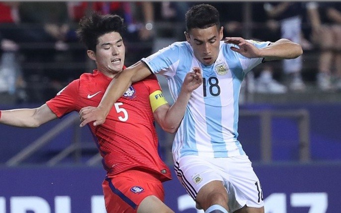 U20 Hàn Quốc xuất sắc đánh bại U20 Argentina 2-1.