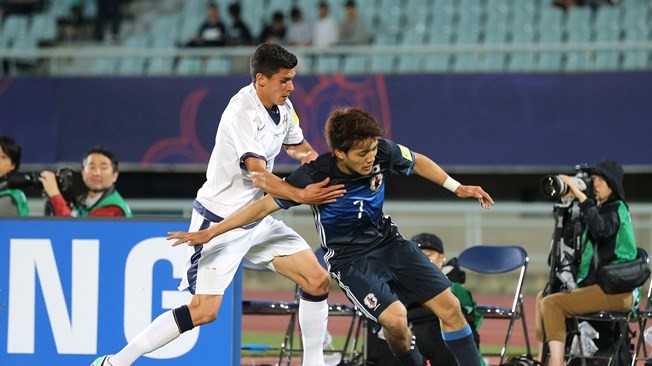 U20 Nhật Bản xuất sắc cầm hòa U20 Italia.