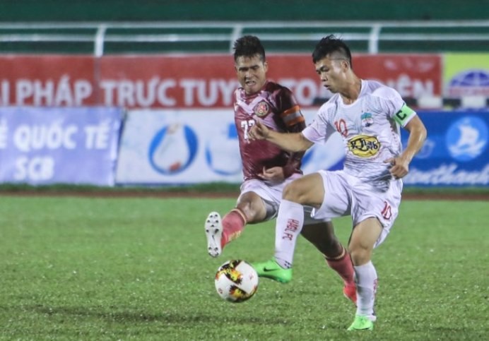HAGL gây thất vọng trước sài Sài Gòn FC.