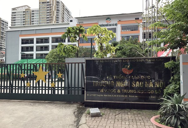 Hà Nội yêu cầu làm rõ về công trình xây dựng trái phép, sử dụng sai mục đích tại Trường Ngôi sao Hà Nội thuộc địa bàn bàn phường Nhân Chính.
