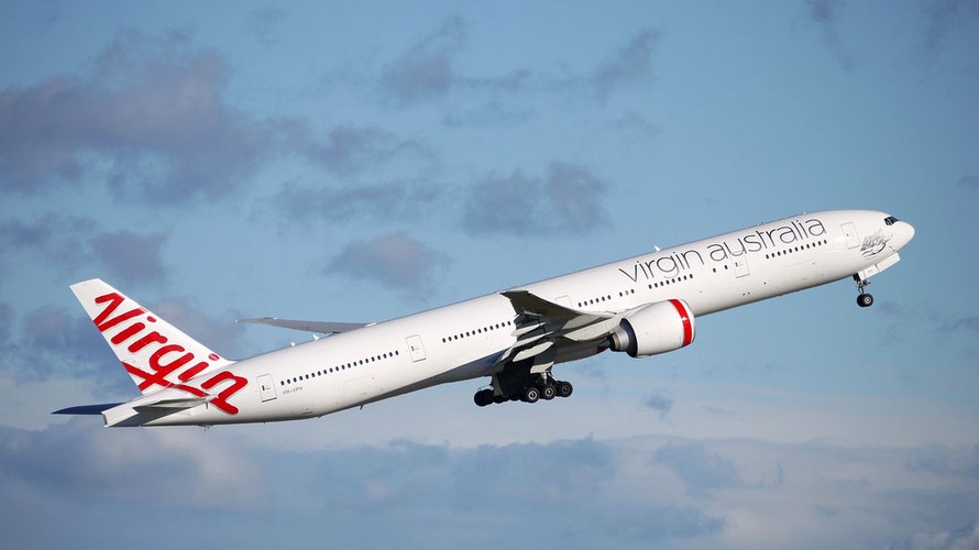 Một chiếc máy bay của hãng Virgin Australia