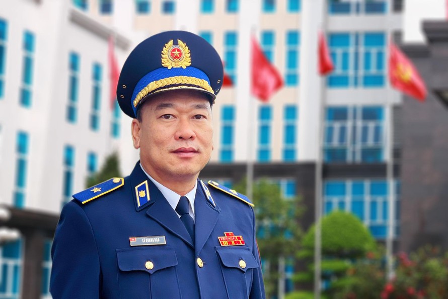 Tư lệnh Cảnh sát biển Việt Nam Lê Quang Đạo. Ảnh: CSBVN
