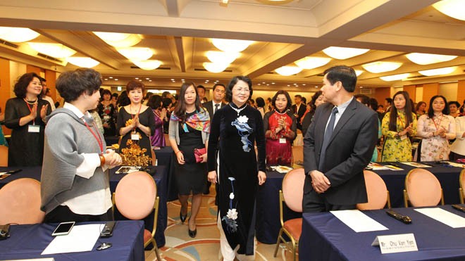 Phó Chủ tịch nước Đặng Thị Ngọc Thịnh tham gia buổi gặp gõ doanh nghiệp Việt Nam – Nhật Bản