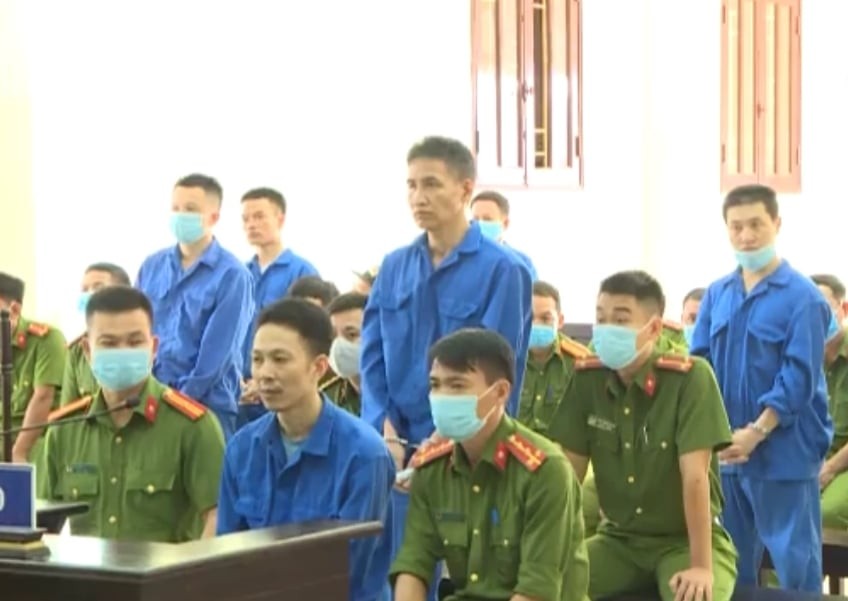 TAND tỉnh Thái Bình tuyên xử 6 bị cáo án tử hình - Ảnh: Hoàng Long