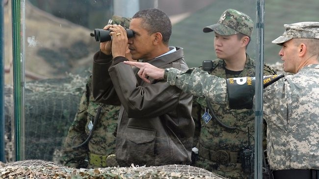 Ông Obama đe dùng vũ lực với Triều Tiên