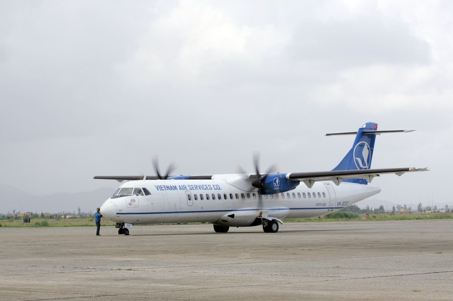 Tàu bay ATR 72 của Vasco.