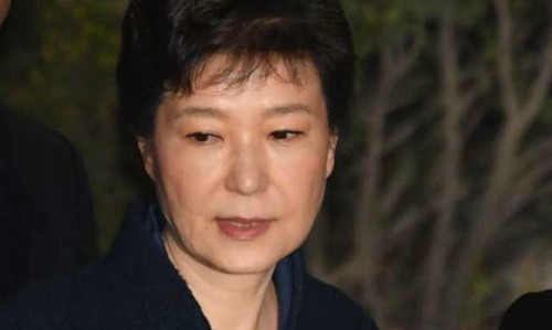 Cựu tổng thống Hàn Quốc Park Geun-hye. Ảnh: AP.