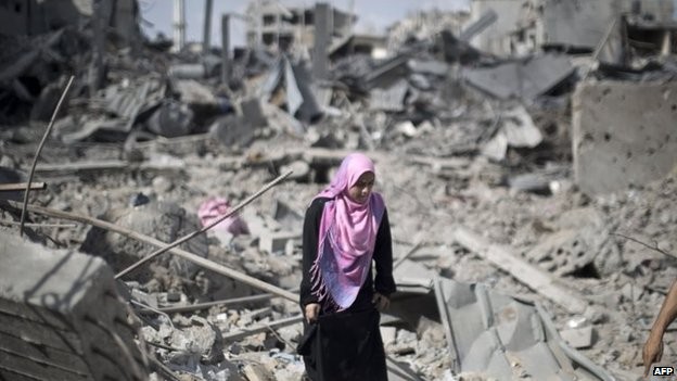 Đã có 1.033 người Palestine thiệt mạng ở Gaza